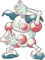 Mr. Mime's Red and Green artwork