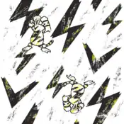 "Electabuzz windmills its arms to charge up electricity to boost its punches. The electricity its body constantly emits will make your hair stand on end if you're close."