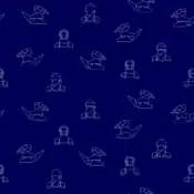 "Porygon was built 20 years ago by scientists who dreamed of exploring space. It travels across the digital space as though it’s sketching the constellations into the night sky."