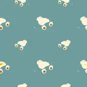 "Snorlax snores soundly the day away. It's so docile that it will not mind other Pokémon climbing onto its enormous belly to join it for a mid-day nap."