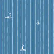 "Dratini sheds its skin―almost on a daily basis―and grows larger. These little ones are enjoying a nice, gentle, rain shower."