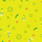 "The buds that around Bayleef’s neck give off a spicy aroma that perks people up. It runs around playfully as it spreads this vibrant scent to its surroundings."