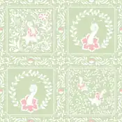 "Meganium’s breath is said to have the fantastic ability of reviving dead plants and flowers. It roams about joyfully among the lush vegetation."