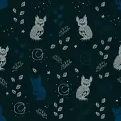 "With eyes that can see in pitch-darkness, Noctowl never let its prey escape. It hunts for its prey in the forest at night."