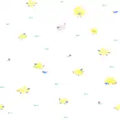 "Mareep stores lots of air in its soft fur, allowing it to stay cool in summer and warm in winter. It looks like there are some shiny Mareep in this herd!?"