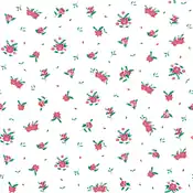 "Hoppip drifts and floats with the wind. Flowers and leaves join it to create a beautiful floral pattern."