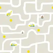 "Dunsparce digs into the ground with its tail and makes a mazelike nest. Diglett and Dunsparce seem to be happily sharing each other's tunnels."