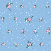 "Snubbull's pink intimidating face looks almost like pink roses if you arrange some leaves around it."