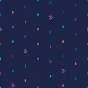 "Porygon2 was created by humans using the power of science. It hovers among the "0"s and "1"s in this open space."