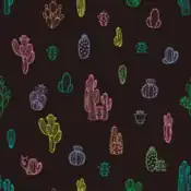 "Pupitar will not stay still, even while it’s a pupa. It hops here and there, hiding among the multicolored cacti."