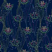 "Dustox flew from hill after being invited by the light of the streetlight at midnight. The poisonous powder that flutters down every time it flaps is eerie but fantastic."