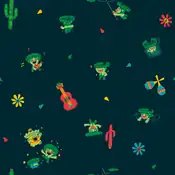 "Lombre is said to be nocturnal, starting activities at dusk. The appearance of dancing and playing around with its friends is like a lively festival."