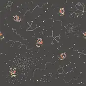 "Volbeat uses the light of its tail to draw a geometric figure in the night sky as a group. If you look closely at the night sky, you may find Illumise somewhere."