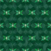 "The beautiful green feathers of Vibrava looks like stained glass. Unlike what it looks like, the ultrasonic waves that vibrate the wings violently are powerful enough to cause headaches for humans."