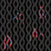 "A space virus that has mutated and became a Pokémon, Deoxys appears near the aurora. Hiding in a pattern reminiscent of DNA, it is quietly listening."