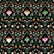 "The appearance changes depending on the place when familiar materials become a part of Wormadam's body after evolution. It somehow managed to be on a bright damask pattern."