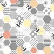 "Vespiquen is said to inspired many variants of hexagonal patterns, whose torso is a burrow for Combee."