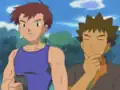 Brock's miscolored sleeve