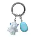 Alolan Vulpix & Ice Stone keychain