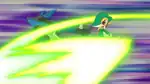 Leaf Blade being used by Ash's Snivy