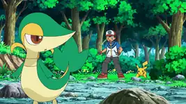 Snivy Plays Hard to Catch!