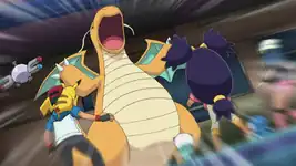 Iris and the Rogue Dragonite!