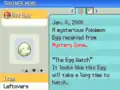 A Bad Egg's summary in Pokémon Diamond, Pearl, and Platinum
