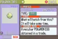 A Bad Egg's summary in Pokémon Ruby and Sapphire