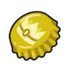 Gold Bottle Cap SV