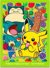 Berry Snorlax card sleeves