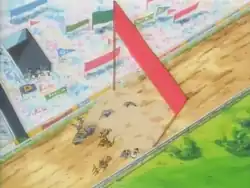 Big P Pokémon Race (overhead view)