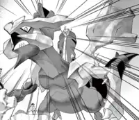 Black Kyurem in the Pokémon Adventures manga
