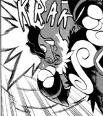 Head Smash being used by Black's Emboar, Bo