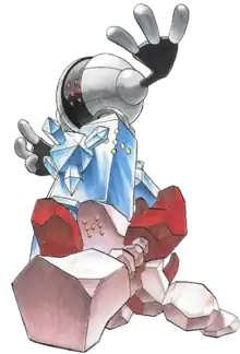 Regice, Registeel, and Regirock in Pokémon Adventures