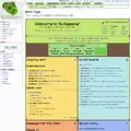 Bulbapedia's Main Page in October 2009
