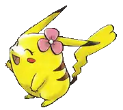 Female Pikachu in the Pokémon Adventures