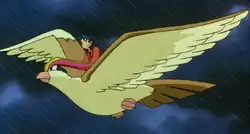 Corey's Pidgeot in Mewtwo Strikes Back