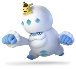 Pikachu and Galarian Darmanitan