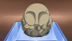 A Dome Fossil in A Night in the Nacrene City Museum!