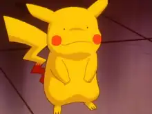 Duplica's Ditto transformed into Ash's Pikachu