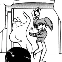 Duplica and her Ditto transformed into Machop