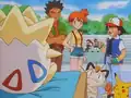 Brock's miscolored shirt