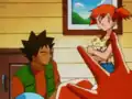 Brock's miscolored shirt