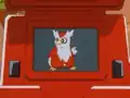 The Pokédex's miscolored screen