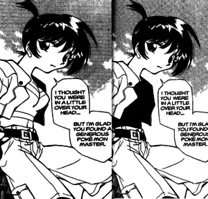 Misty's top in the monthly (left) and volume (right) releases