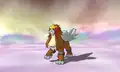Entei in Pokémon Omega Ruby and Alpha Sapphire