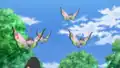 Fancy Pattern Vivillon in Pokémon Horizons: The Series