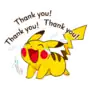 Pikachu Thank you!