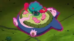 A Gigantamax Snorlax