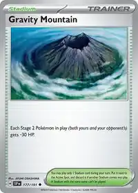 Gravity Mountain regular print from Surging Sparks